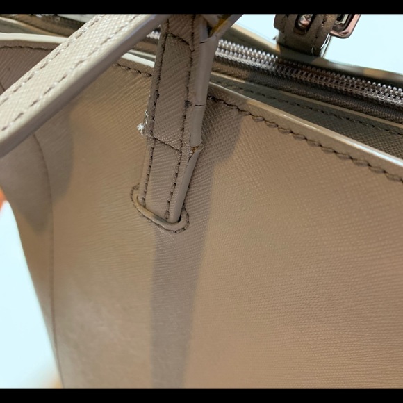 Tory Burch York Buckle Tote Grey Heron - Picture 4 of 5